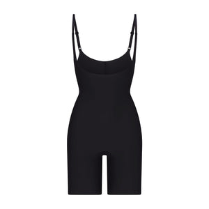 SKIMS BODY BUTT ENHANCING OPEN BUST PADDED BODYSUIT | ONYX