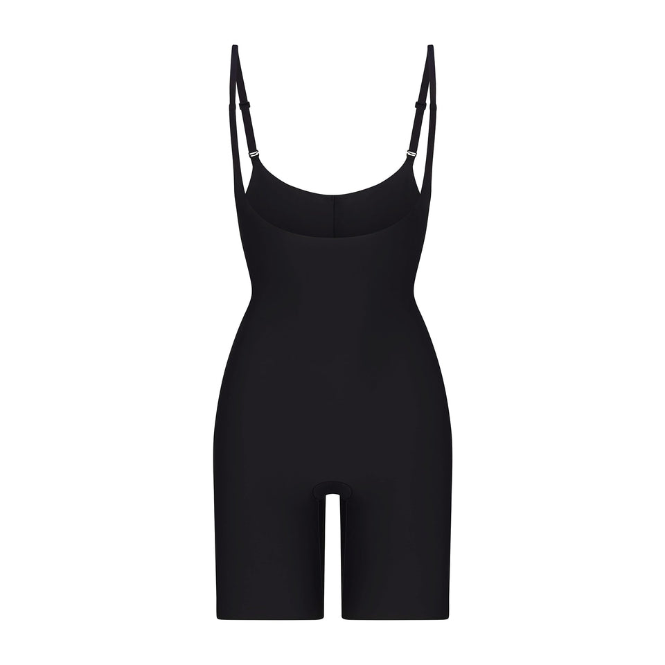 SKIMS BODY BUTT ENHANCING OPEN BUST PADDED BODYSUIT | ONYX