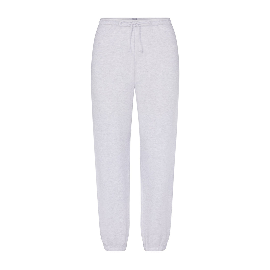 COTTON FLEECE CLASSIC JOGGER | LIGHT HEATHER GREY