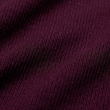 COTTON RIB BOXER | CURRANT