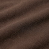 COTTON FLEECE CLASSIC HOODIE | DARK SEPIA