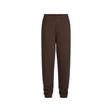 COTTON FLEECE CLASSIC JOGGER | DARK SEPIA
