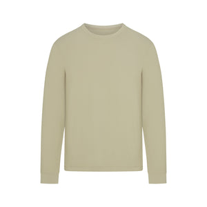 SKIMS COTTON MENS CLASSIC LONG SLEEVE T-SHIRT | PHOSPHORUS