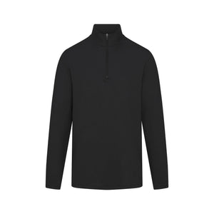 OUTDOOR JERSEY MENS QUARTER ZIP | ONYX