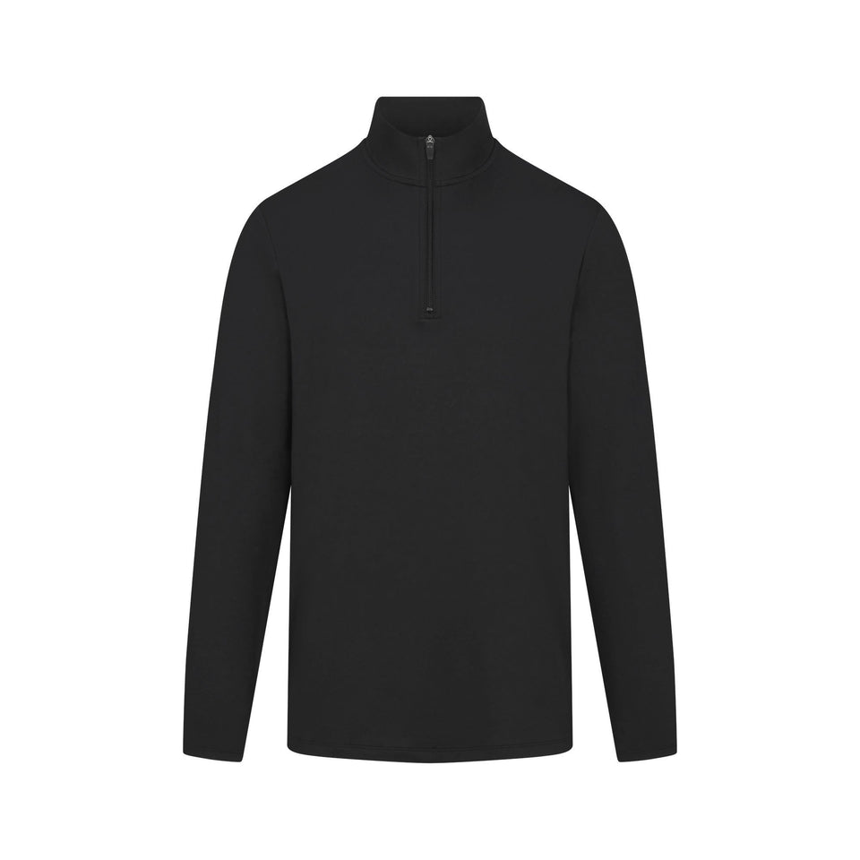 OUTDOOR JERSEY MENS QUARTER ZIP | ONYX
