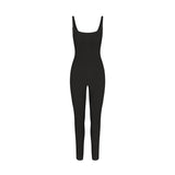 FITS EVERYBODY SQUARE NECK LOW BACK CATSUIT | ONYX