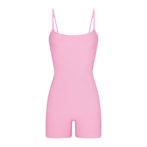 SOFT LOUNGE SCOOP ONESIE | BUBBLE GUM