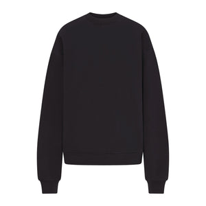 BOYFRIEND FLEECE CREWNECK | WASHED ONYX