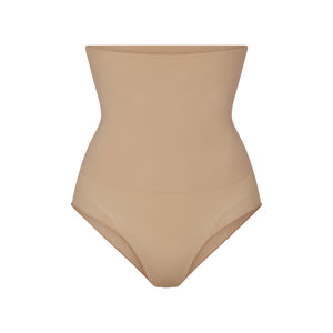 CORE CONTROL HIGH-WAISTED BRIEF | CLAY