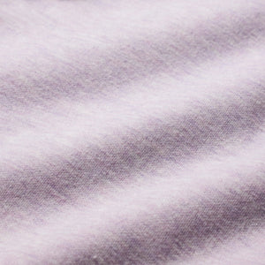COTTON FLEECE FOLDOVER MINI SKIRT | PURPLE HEATHER