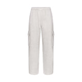 FLEECE LOUNGE MENS CARGO PANT | LIGHT HEATHER GREY