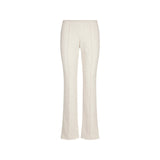 COTTON FLEECE LOW RISE SLIM PANT | OATMEAL HEATHER