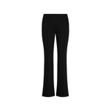 COTTON FLEECE LOW RISE SLIM PANT | ONYX
