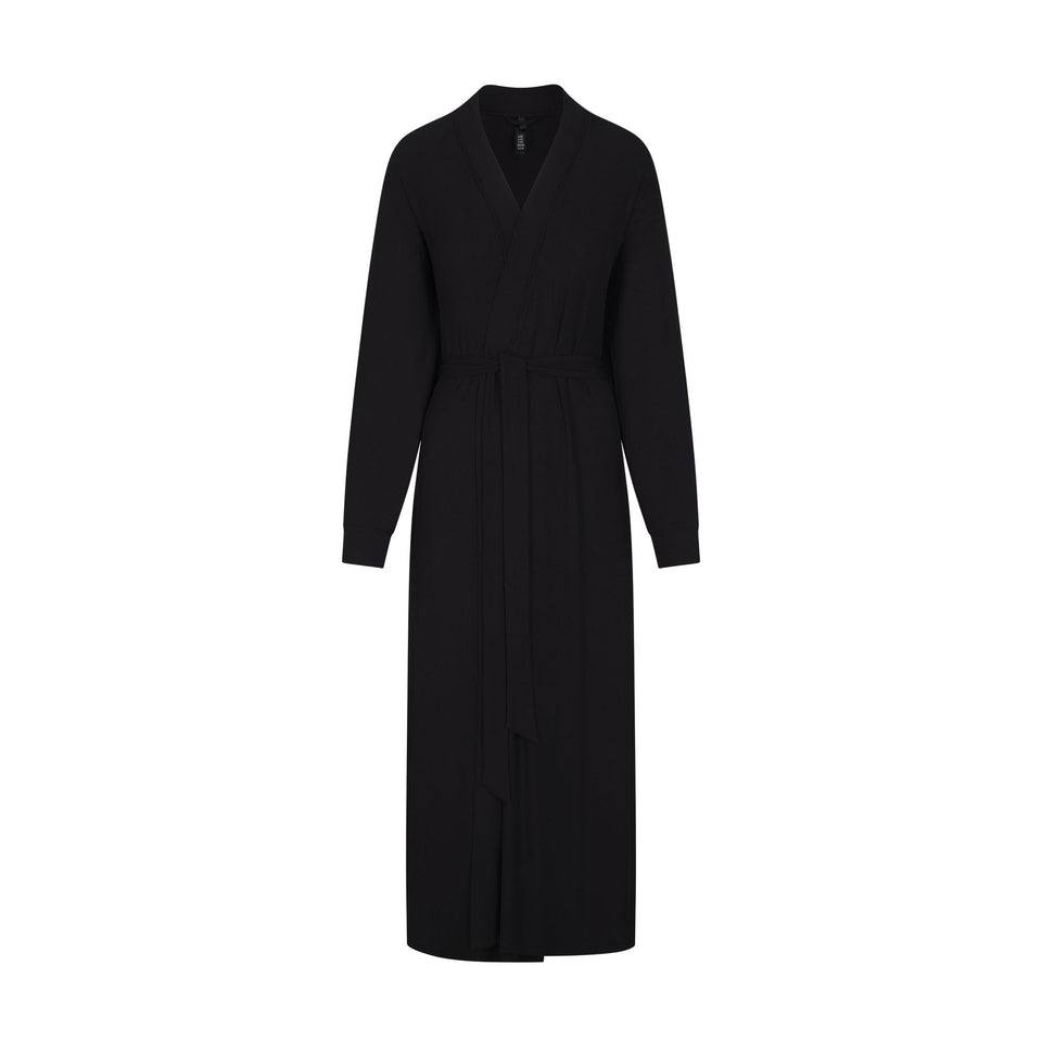 SOFT LOUNGE LONG ROBE | ONYX