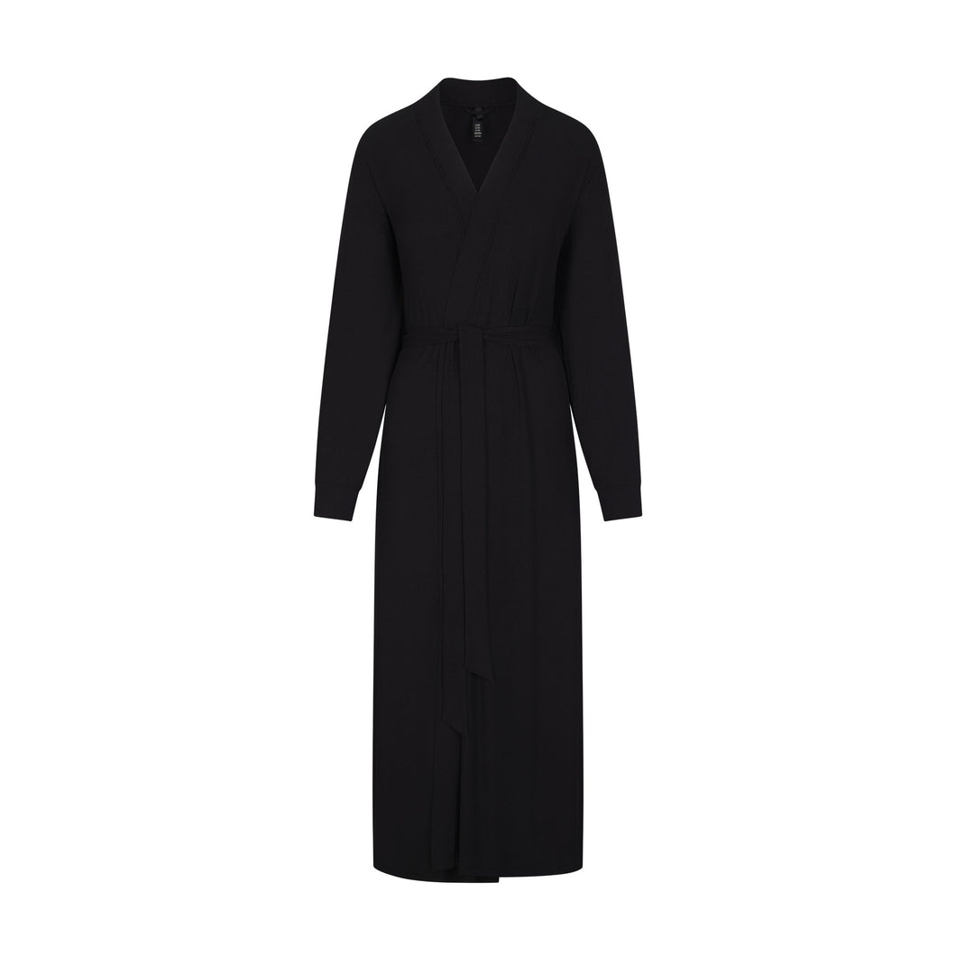 SOFT LOUNGE LONG ROBE | ONYX
