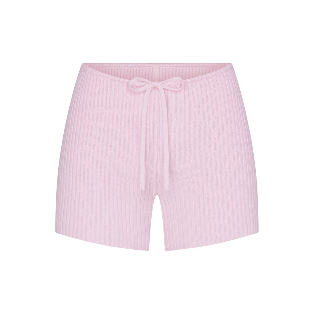 SWEATER KNIT SHORT | BABY PINK
