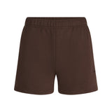 COTTON FLEECE CLASSIC SHORT | DARK SEPIA