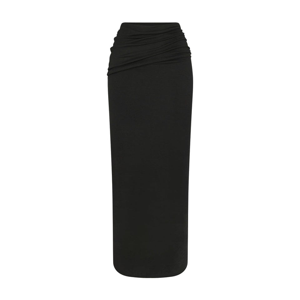 SKIMS CLOUD FOLDOVER SKIRT | ONYX