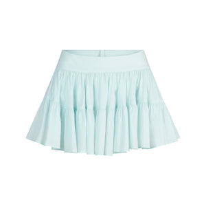 COTTON VOILE MINI SKIRT | FROST