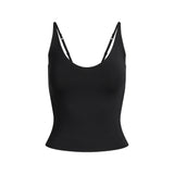 SMOOTH LAYERS SCOOP NECK CAMI | OBSIDIAN