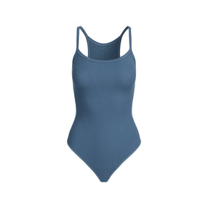 COTTON RIB CAMI BODYSUIT | HARBOR