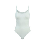 DROP NEEDLE POINTELLE CAMI BODYSUIT | FROST