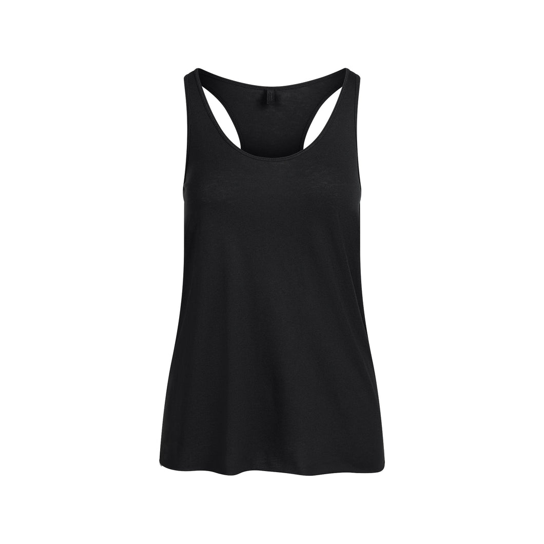 RELAXED TEES RACERBACK TANK | ONYX