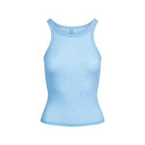 SHEER RIB TANK | BLUE BELL