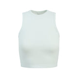 DROP NEEDLE POINTELLE CROPPED TANK | FROST