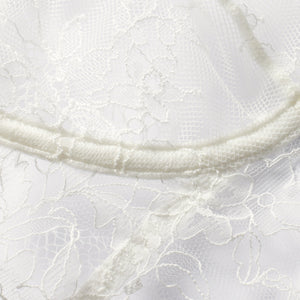 ULTRA FINE LACE SCOOP BRA | MARBLE