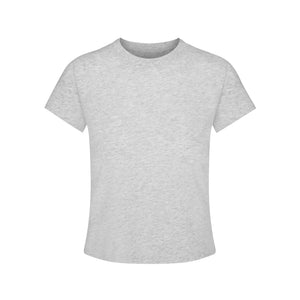 RELAXED TEES SHRUNKEN T-SHIRT | LIGHT HEATHER GREY