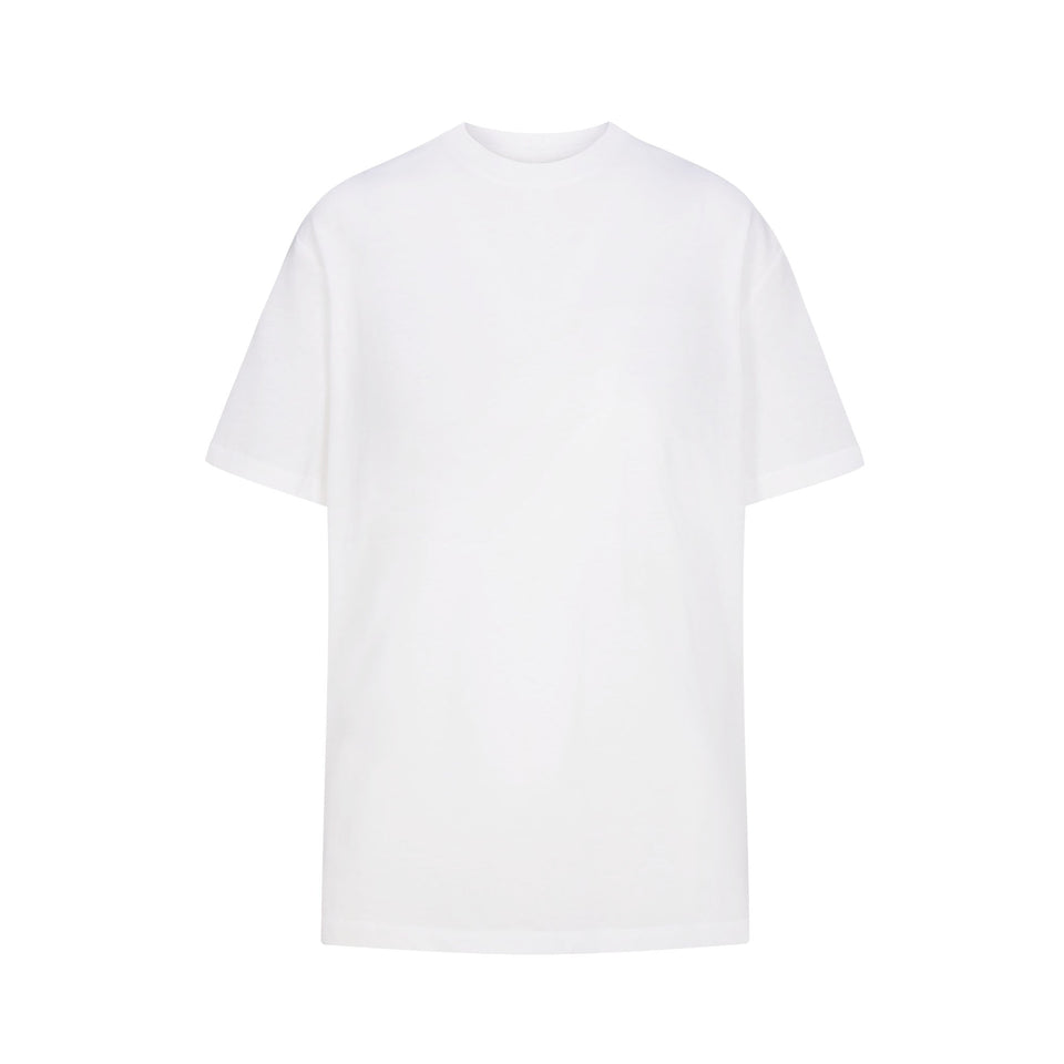 RELAXED TEES OVERSIZED LONG T-SHIRT | SNOW