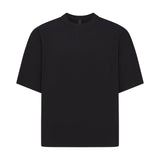 JERSEY LOUNGE MENS BOXY MOCK NECK | OBSIDIAN