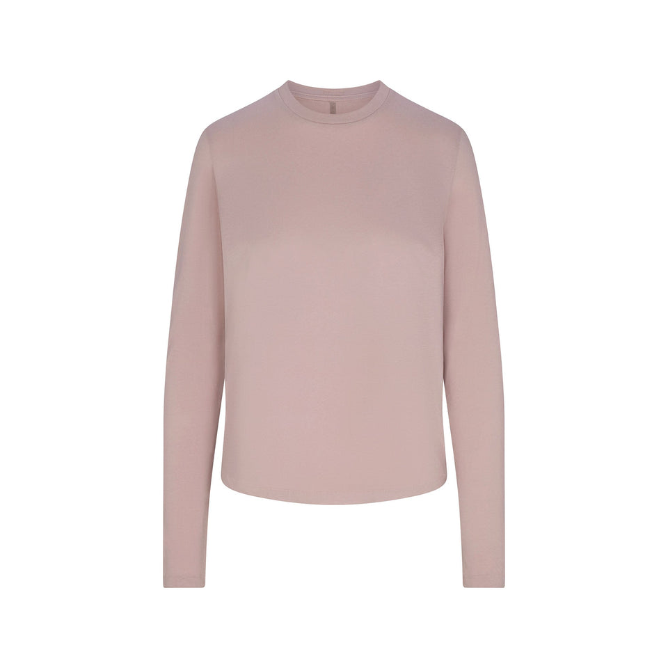 RELAXED TEES LONG SLEEVE T-SHIRT | FAWN