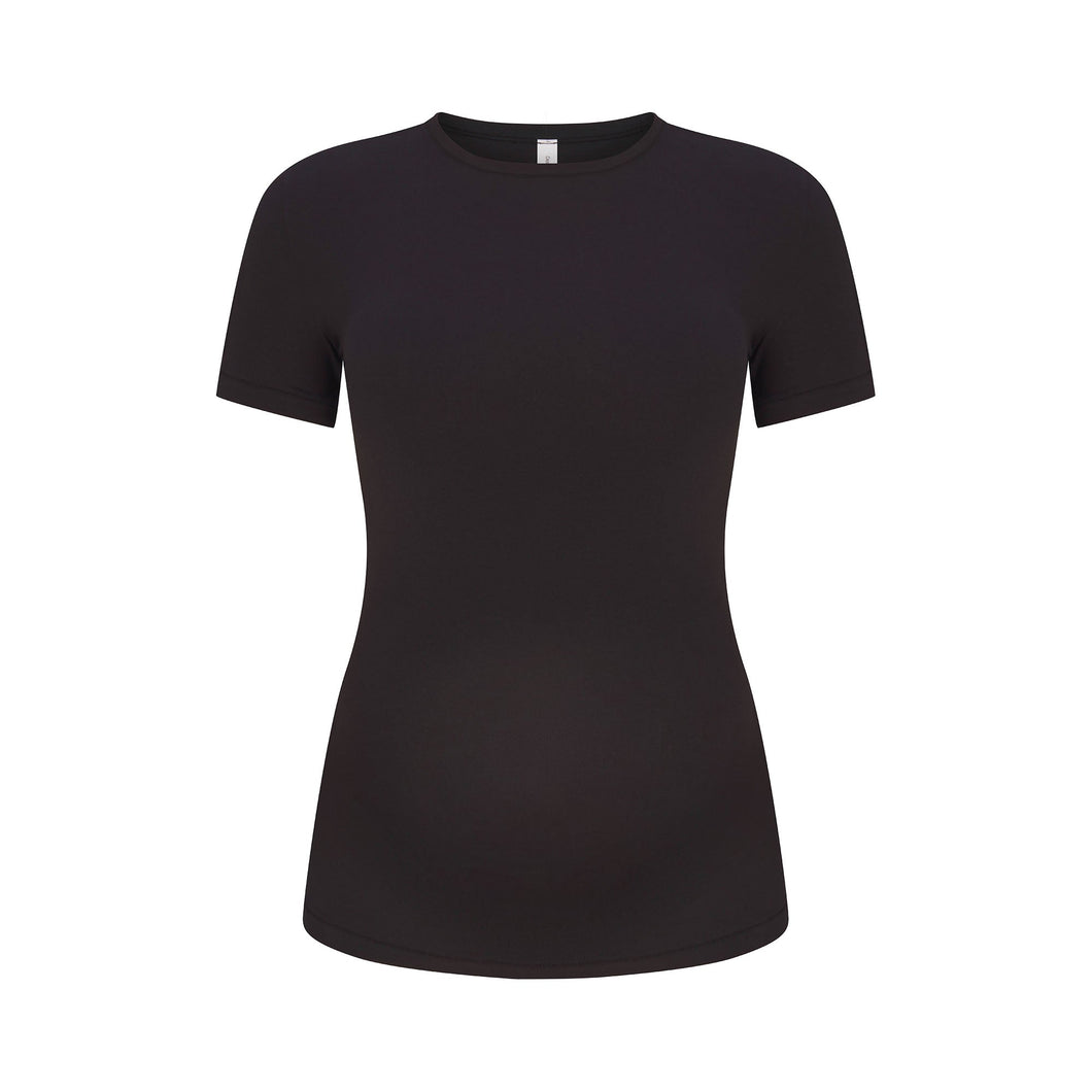 COTTON JERSEY MATERNITY T-SHIRT | SOOT