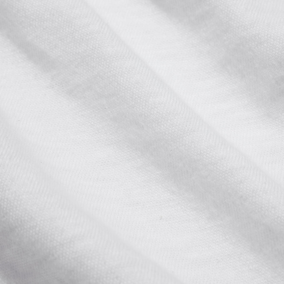 WORN IN JERSEY BABY TEE | SNOW CONTRAST