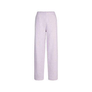 COTTON FLEECE CLASSIC STRAIGHT LEG PANT | PURPLE HEATHER