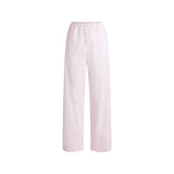 COTTON POPLIN OVERSIZED SLEEP SET | CHERRY BLOSSOM STRIPE