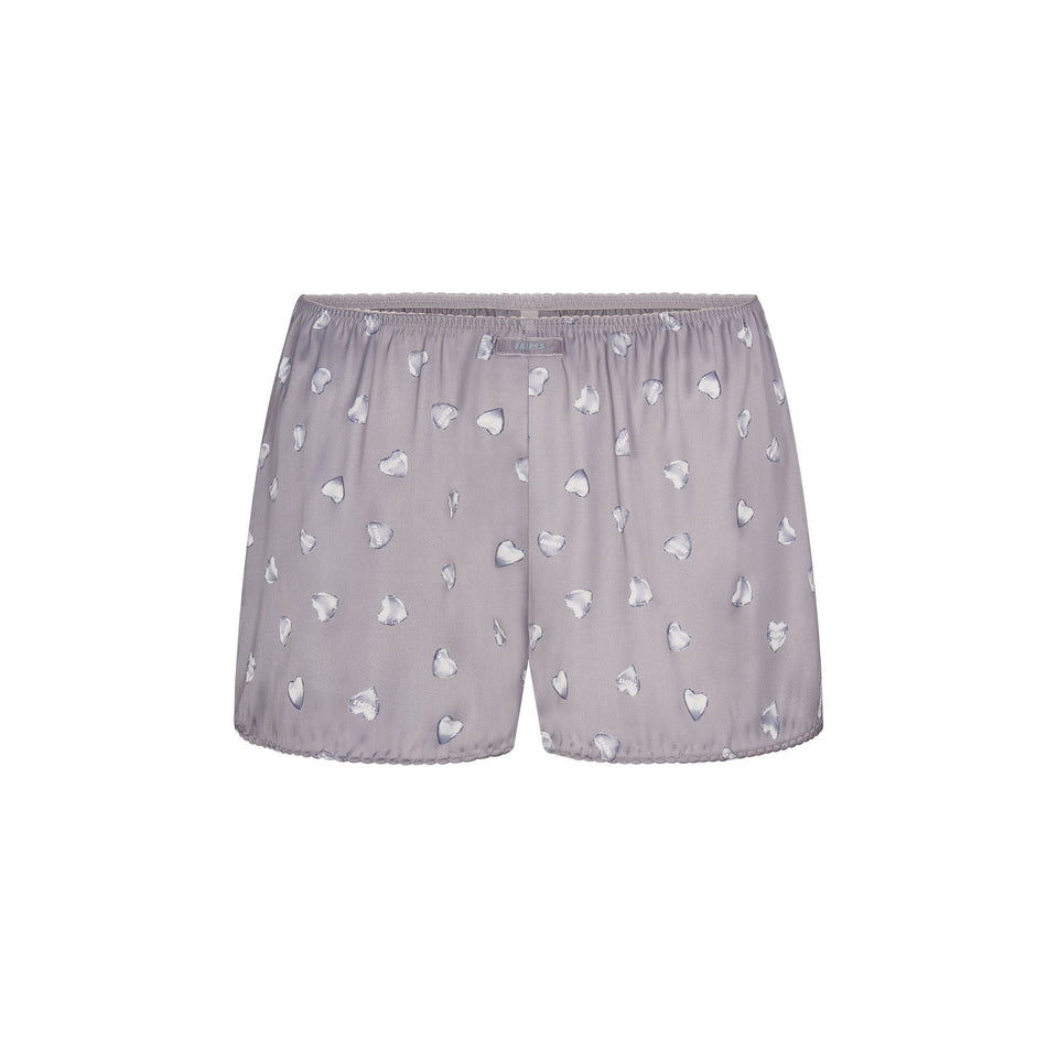 WOVEN SHINE CAMI AND SHORT SLEEP SET | MIRROR BALLOON PRINT