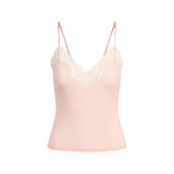 SHEER RIB LACE CAMI AND SHORT SET | VILLA