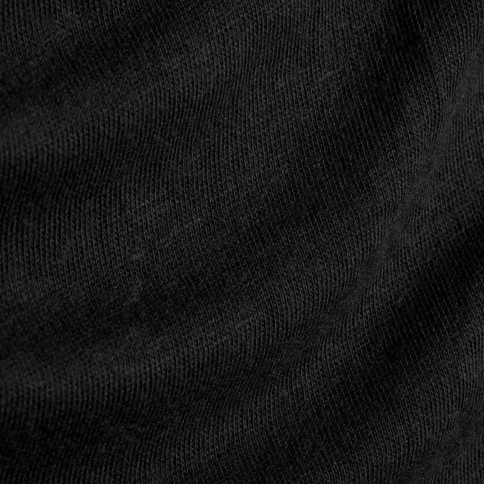 SHEER JERSEY V-NECK T-SHIRT | SOOT