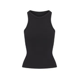 COTTON JERSEY CREW NECK TANK | SOOT