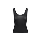 MILKY SHEER TANK | OBSIDIAN