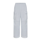 BOYFRIEND FLEECE CARGO PANT | ZEN BLUE