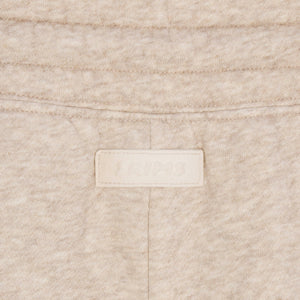 FLEECE LOUNGE MENS RELAXED SHORT | DESERT HEATHER