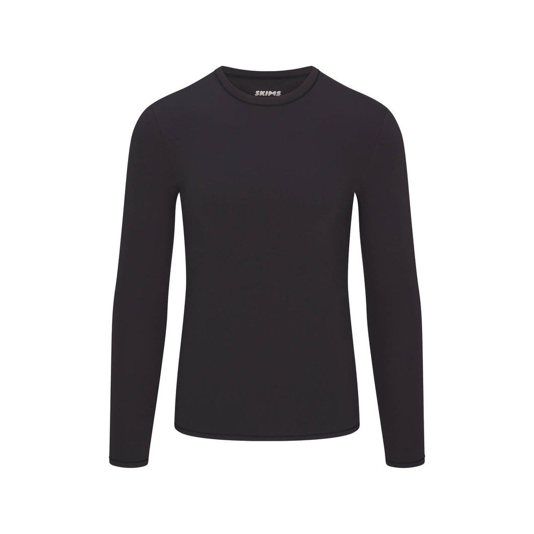 FITS EVERYBODY MENS SLIM LONG SLEEVE T-SHIRT | ONYX