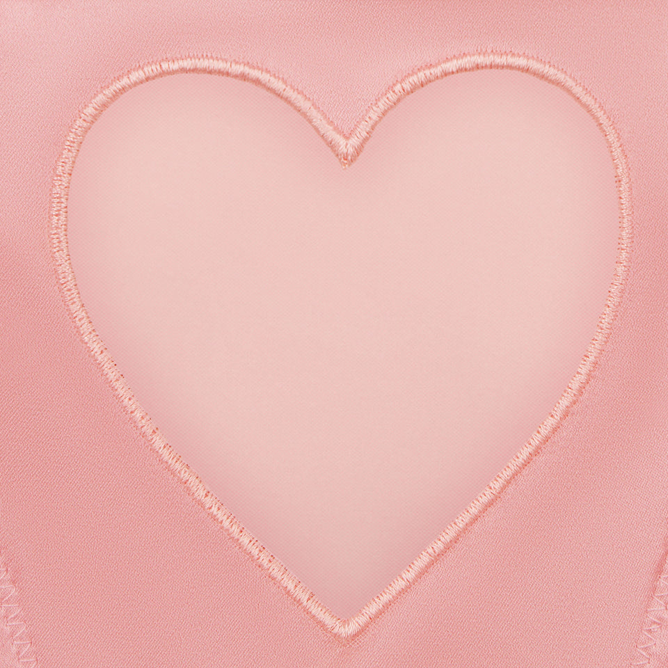 NOVELTY INTIMATES TULLE HEART SILK BIKINI | BALLET