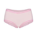 LIGHTWEIGHT COTTON LACE BOY SHORT | CHERRY BLOSSOM