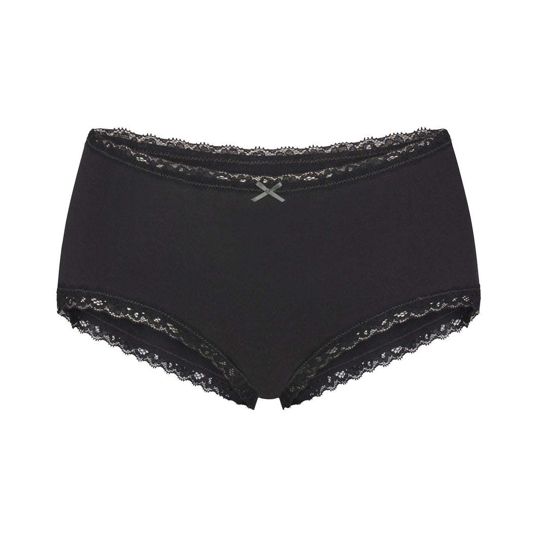 LIGHTWEIGHT COTTON LACE BOY SHORT | SOOT