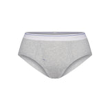 COTTON RIB HIPSTER | LIGHT HEATHER GREY STRIPE